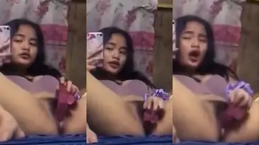 Bocil SMA Colmek Pakai Dildo Sampai Puas